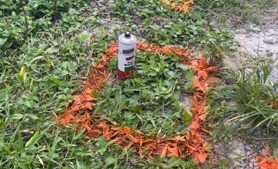 400ml Ecofriendly Turf Marking Paint with Customized Colors and Safe for Grass Spray Application