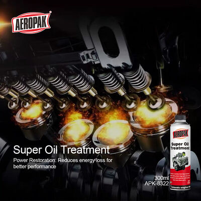 Aeropak 300ml Aerosol Eco-friendly Tin-Plate Car Care Super Oil Treatment Engine Motor Cleaner Fuel Additives