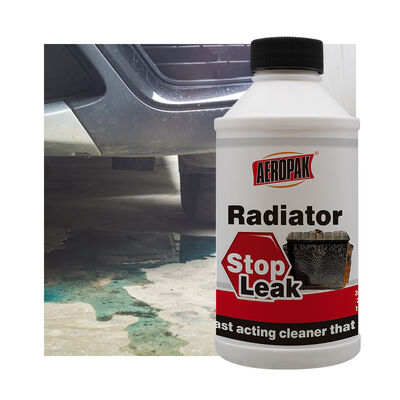 Aeropak 325ml 390g Plastic Car Care Radiator Leakage Stopper Auto Sealant Stops Repairs Leaks 3-Year Expiration Model APK-8320