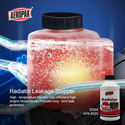Aeropak 325ml 390g Plastic Car Care Radiator Leakage Stopper Auto Sealant Stops Repairs Leaks 3-Year Expiration Model APK-8320