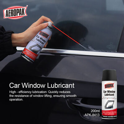 Aeropak 200ml Aerosol High Performance Door Window Lubricant Spray Prevent Noise Multipurpose Car Lubricant Oil Tinplate Can 3