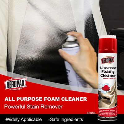 Aeropak 650ml Foam Cleaner Aerosol for Multiple Surfaces (RoHS REACH SGS)