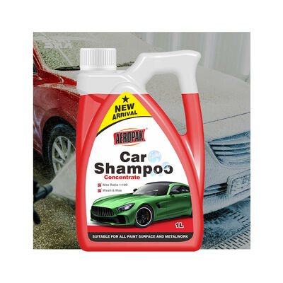 Aeropak 1000 ml Shampoo per auto a bassa schiuma profumato di limone, detergente per lavarsi i bicchieri di plastica