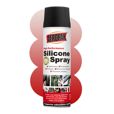 Aeropak 500ml Aerosol OEM Olio base spray siliconico ad alte prestazioni Uso industriale Antiusura Lunga durata Penetrante