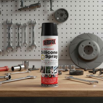 Spray siliconico AEROPAK da 500 ml per la casa automobilistica
