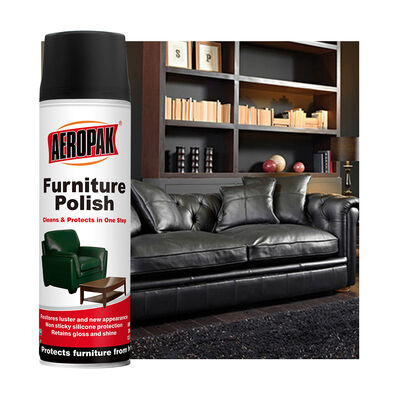 Aeropak 500ml Spray aerosol ecologico Mobili cera polacca ad alto contenuto attivo per legno Protezione da graffi e crepe anti-secco