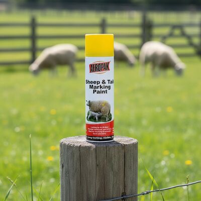 Professionale 500 ml Marcatore estroso per allevamento di bestiame Vernice a spruzzo all'ingrosso Etichetta privata Detettorie di calore Marcatura della coda Premium