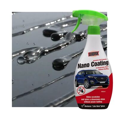 Aeropak 500ml Bottiglia Lucidatura Verniciatura - Spray Nano Facile Idrofobico per Auto Adatto a Tutte le Superfici dell'Auto