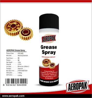 Olio spray antigrassa Aeropak da 200 ml